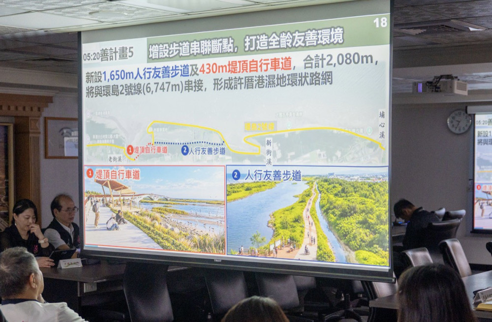 許厝港濕地推動生態復育及親水空間營造　張善政：維護候鳥棲地、提升濕地生態功能