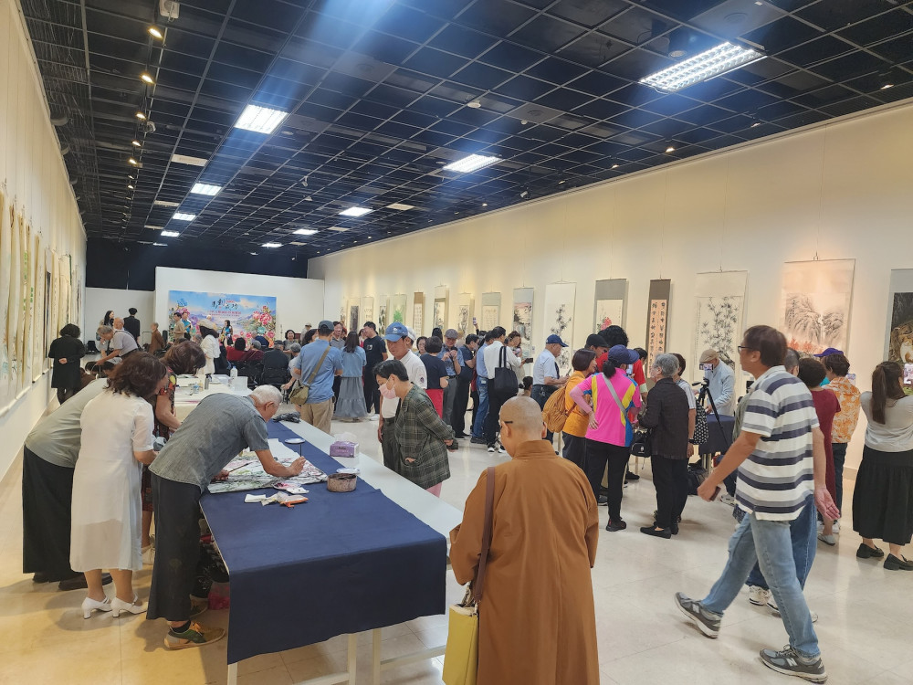 「中華文耀·丙午之美·馬到成功－國際藝術聯展」新北藝文中心展出