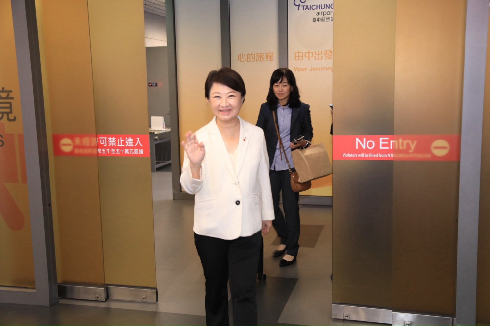 28小時旋風訪沖繩返國！盧秀燕「圓滿完成3大任務」：為未來奠定基礎