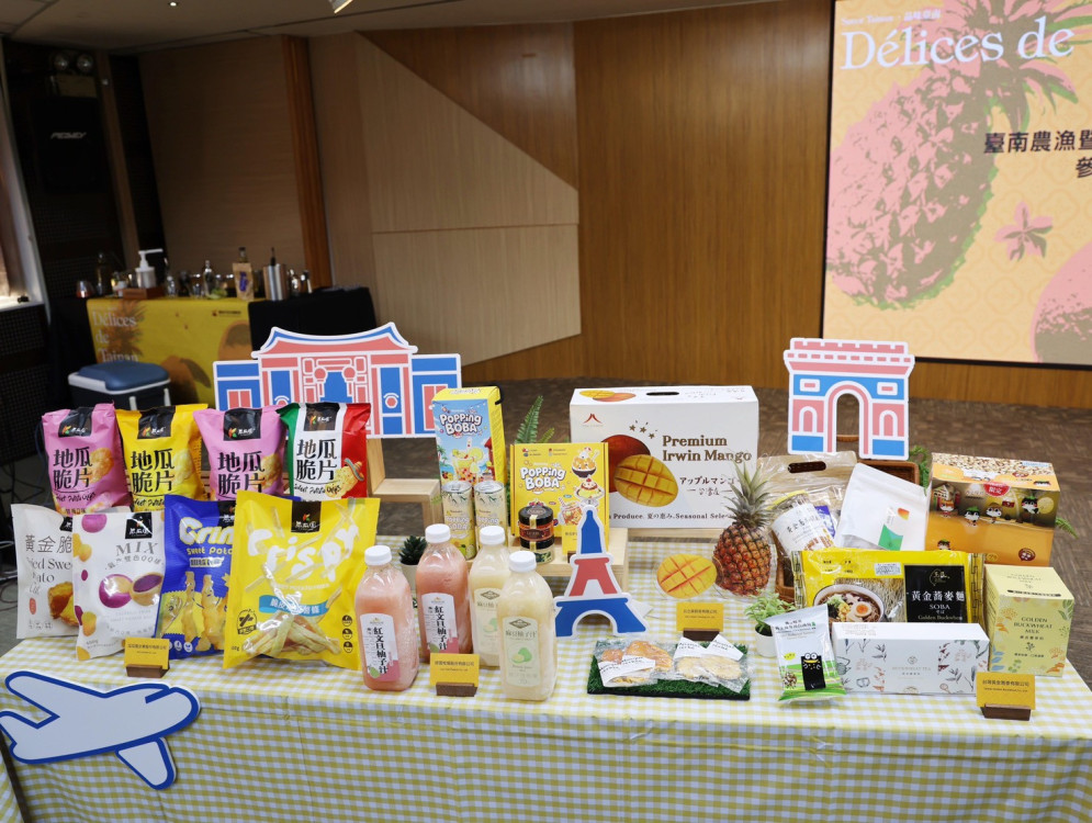 臺南首度組團征戰巴黎國際食品展　3家業者攜特色農產搶攻歐洲市場
