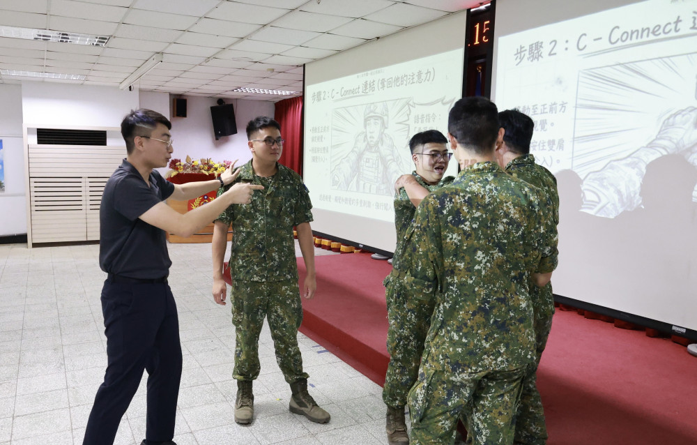 臺南後備指揮部推動心輔巡迴宣教　導入iCOVER強化官兵心理韌性
