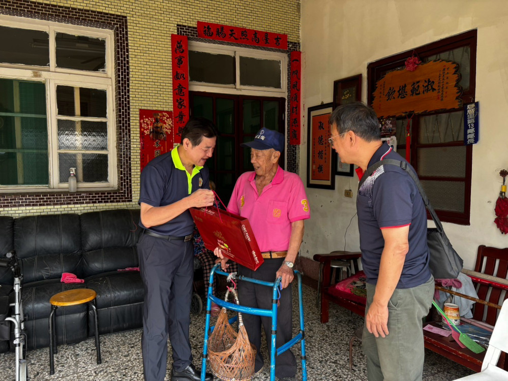 薔琵颱來襲不鬆懈！彰化榮服處加強關懷守護榮民眷平安