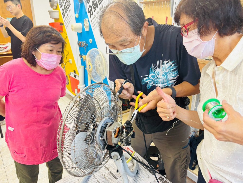 臺南維修示範據點10月17日啟用　「共修未來」邀市民體驗惜物減廢