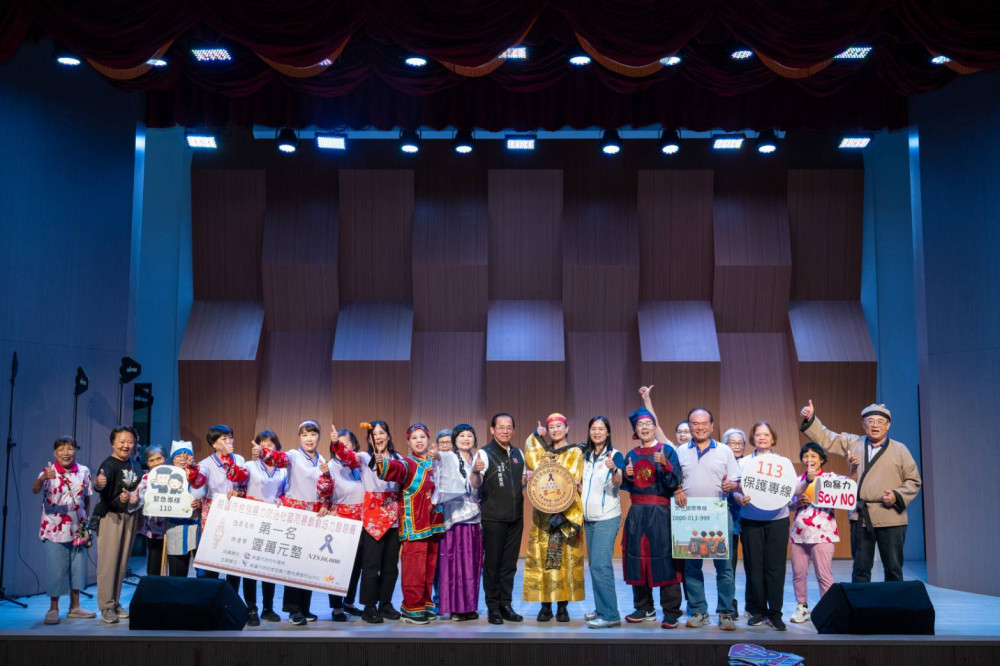 防暴也能尬演技！桃園9組團隊飆戲力　讓性別暴力無所遁形