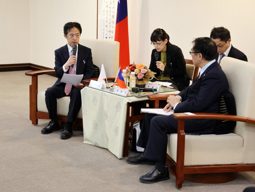 日台交流協會高雄事務所新任所長拜會黃偉哲　盼深化台南日交流