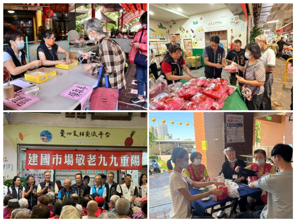 菜市場變身長輩關懷守護站！中市府打造高齡友善市場有成　榮獲「扶老服務平台典範獎」
