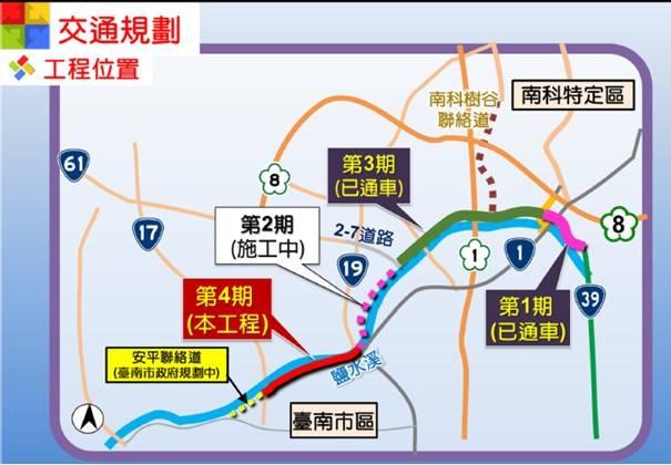 臺南市配合北外環道路新建工程 永康區都市計畫變更案發布實施